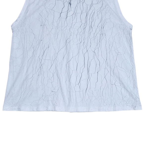 Lululemon All Yours Tank Top Size 8 Thread Dye White Silver Drop - Picture 2 of 8